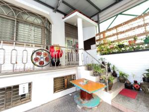 Balkón nebo terasa v ubytování Peace 28 B&B