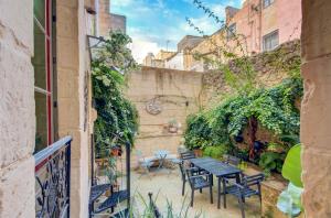Patio nebo venkovní prostory v ubytování Boho Rooms Sliema