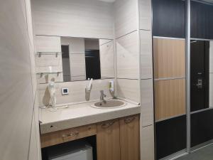A bathroom at Отель Бестау
