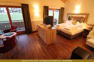 Letto o letti in una camera di Ferienhotel Fuchs