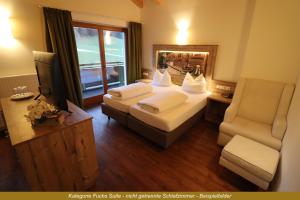 Letto o letti in una camera di Ferienhotel Fuchs
