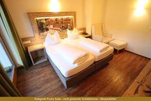 Letto o letti in una camera di Ferienhotel Fuchs