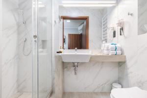 Apartamenty Browar Luxury Old Town Poznań 24h的一间浴室