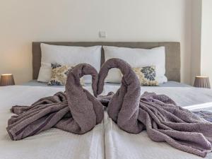 Posteľ alebo postele v izbe v ubytovaní Apartment Rok 1 by Interhome