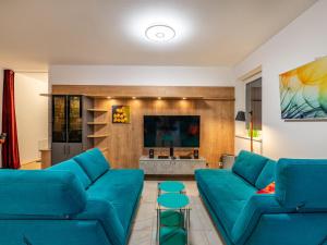 Χώρος καθιστικού στο Apartment Adlerblick alpe maritima Ski & See - 22 by Interhome