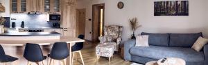Kuchyň nebo kuchyňský kout v ubytování Resort Bobrovník