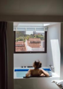 Balkón nebo terasa v ubytování Rest Bugis Hotel