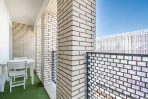 Balkón alebo terasa v ubytovaní Cosy T2 de 50 m² Centre-Ville avec Garage & Balcon