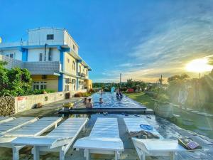 Μπαλκόνι ή βεράντα στο 海比尼斯