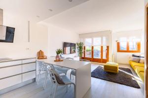 Et opholdsområde på Casa Nieves