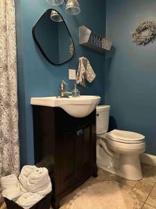 Koupelna v ubytování The Gray Horse