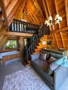 Posezení v ubytování Laventure Vert - ideal para relaxar