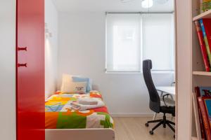 Posteľ alebo postele v izbe v ubytovaní Ocean Views, Paseo Marítimo