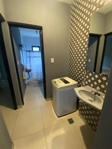 Koupelna v ubytování LITZ