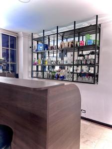 Ο χώρος του lounge ή του μπαρ στο The View Hostel & Lounge
