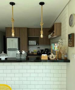 Köök või kööginurk majutusasutuses Aconchego da serra