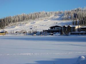 Holiday Home Hyrynpirtti mökki by Interhome v zimě
