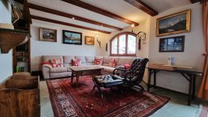 Posezení v ubytování Haus Tiefbach - Apartment Cervino