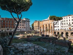 una vista de las ruinas de la antigua ciudad en [ROME 15min]Modern Accommodation, Airport,Station,LinkHouseCiampino en Ciampino