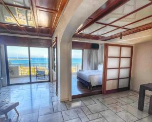 Postel nebo postele na pokoji v ubytování Home House Rethymno