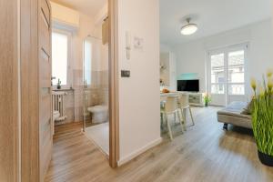 Koupelna v ubytování BnB Il Bicciolano