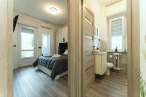 Postel nebo postele na pokoji v ubytování BnB Il Bicciolano