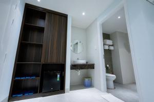 Koupelna v ubytování Gia An Hotel