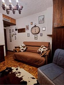 Posezení v ubytování CHALET LAVANDA San Giacomo di roburent