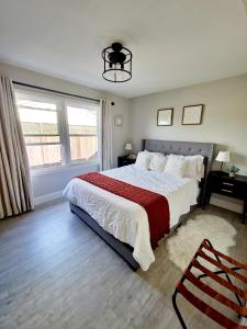 Katil atau katil-katil dalam bilik di Bungalow Oasis