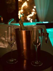 Nápoje v ubytování La Petite Grange - Spa Balnéo + 15 fotografií