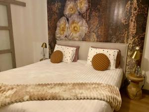 Posteľ alebo postele v izbe v ubytovaní Coural' Chic + 24 fotografií