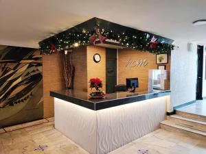El lobby o recepción de Hotel Plaza Morelos
