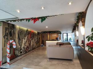 Un lugar para sentarse en Hotel Plaza Morelos