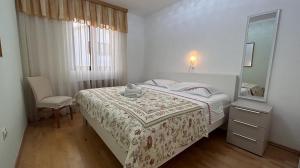 Postel nebo postele na pokoji v ubytování Apartments with a parking space Novigrad - 7108