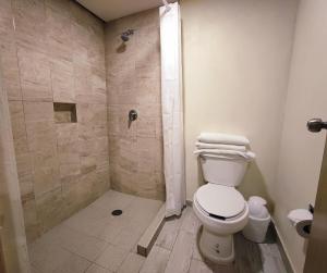 Un baño de Hotel Plaza Morelos