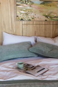 Bicheno Garden Cottages客房内的一张或多张床位
