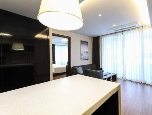 Haeundae Wide Ocean View & Residence的休息区
