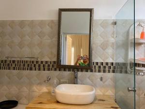 Koupelna v ubytování Apartamentos Magallanes Bayahibe