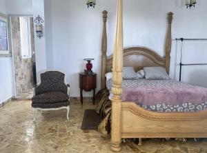 Postel nebo postele na pokoji v ubytování Casita #2 Apt Style 2 BR, 2 Bath at Casablanca