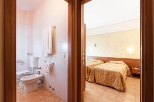 Koupelna v ubytování Hotel Fabbrini