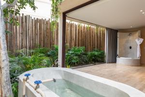 Koupelna v ubytování Faisano Boutique Hotel by Cruz Hoteles