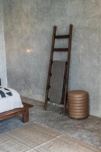 Postel nebo postele na pokoji v ubytování Kano Twin