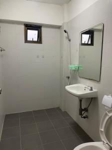Koupelna v ubytování Palace Hostel พาเลส โฮสเทล