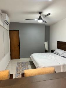 Postel nebo postele na pokoji v ubytování Apartamentos 31