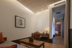 Jing's Residence Pingyao的休息区