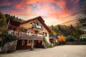 Budova, kde se bed and breakfast nachází
