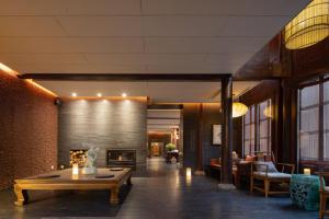 Jing's Residence Pingyao餐厅或其他用餐的地方
