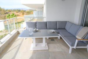 Część wypoczynkowa w obiekcie Modern 3 bedroom apartment in Mijas Costa - Vitta Nature