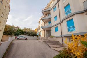 Budynek, w którym mieści się apartament