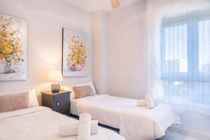 En eller flere senge i et værelse på Stay In Rincon de la Zofra